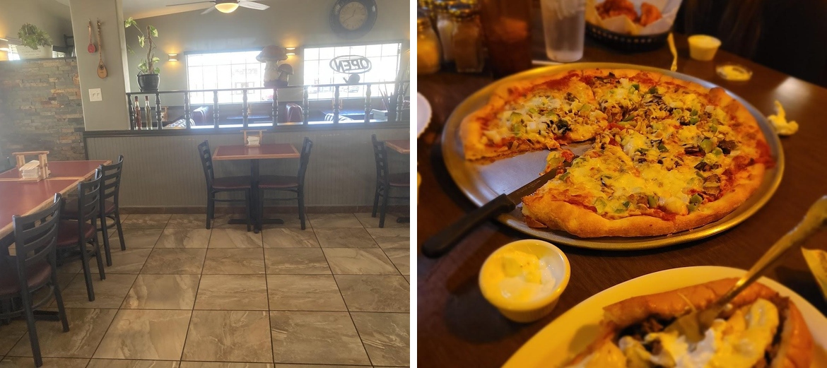 Beni's Pizza Menu